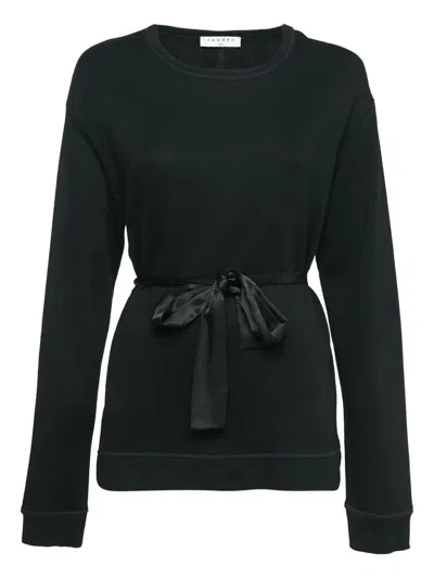 Pre-owned Sandro  Belted Long-sleeve Sweater