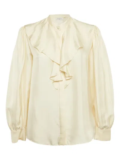 Pre-owned Sandro  Ruffled Blouse