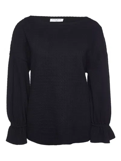 Pre-owned Sandro  Textured Blouse