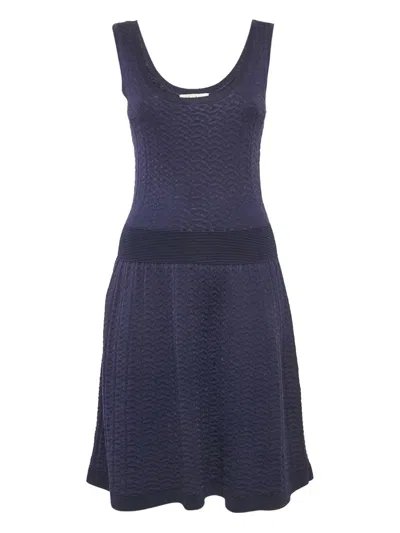 Pre-owned Sandro  Textured Knitted Dress