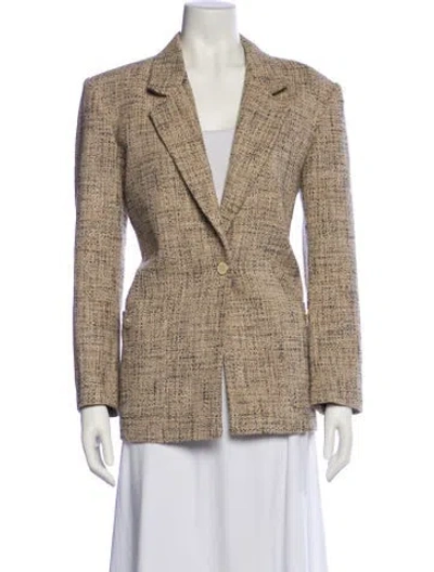 Pre-owned Sandro Printed Blazer