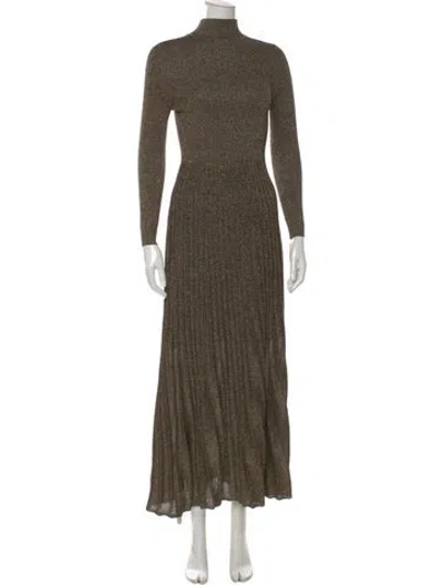 Pre-owned Sandro Printed Long Dress