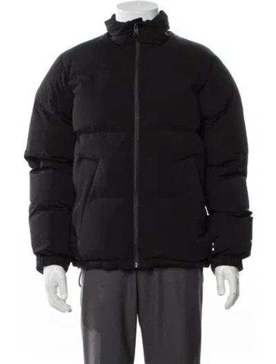Pre-owned Sandro Puffer Coat W/ Tags In Black