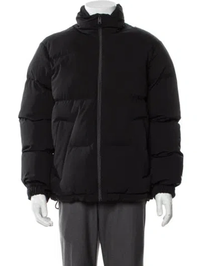 Pre-owned Sandro Puffer Coat W/ Tags In Black