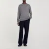 Sandro Pull En Cachemire In Gray