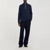 Sandro Pull En Laine À Col Zippé