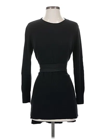 Pre-owned Sandro Pullover Sweater In Black