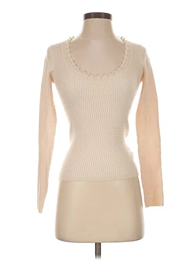 Pre-owned Sandro Pullover Sweater In Tan