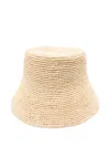 Sandro Raffia Bucket Hat