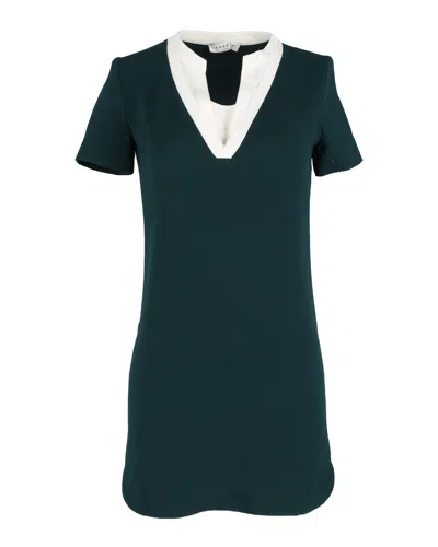 Sandro Raquel Dress In Green Polyester