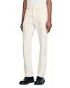 Sandro Regular Fit Jean In Ecru In Ivory