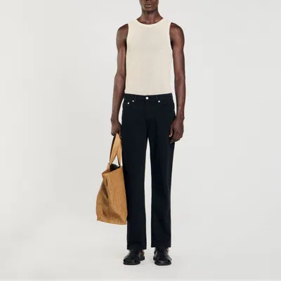 Sandro Regular Jeans In Black