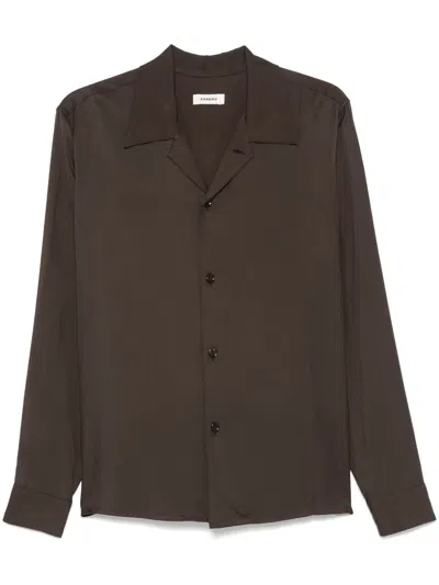 Sandro Requin Mc Shirt In 褐色