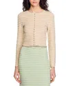 Sandro Merveilleux Embellished Cardigan In Beige