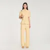 Sandro Zigzag-pattern Cardigan In Yellow
