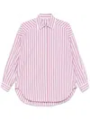 Sandro Rhinestone-embellished Shirt In Pink