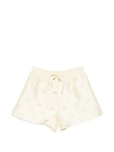 Sandro Shorts Mit Strass In Neutral