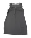 Sandro Rialto Mini Dress In Black Polyester In Black