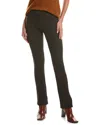 Sandro Wool-blend Rib Pant In Grey