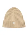 Sandro Ribbed Knit Cuffed Beanie