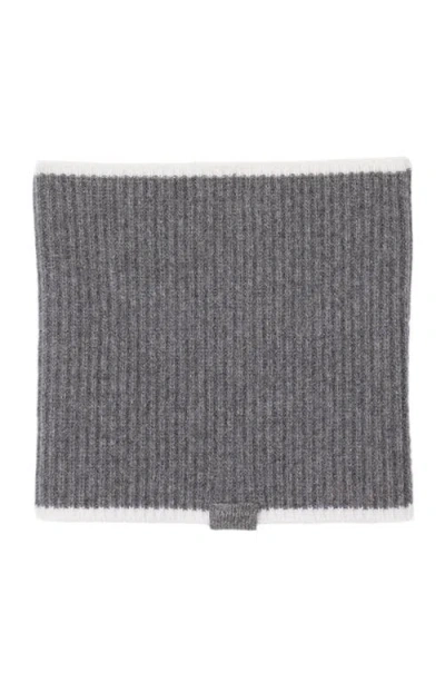 SANDRO SANDRO RIBBED KNIT NECK WARMER