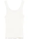 Sandro Rhinestoned Tank Top In Neutrals