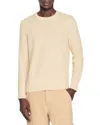 Sandro Rice Wool Blend Crewneck Sweater