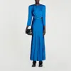Sandro Robe Longue Satinée