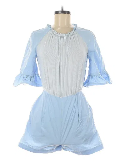 Pre-owned Sandro Romper In Blue
