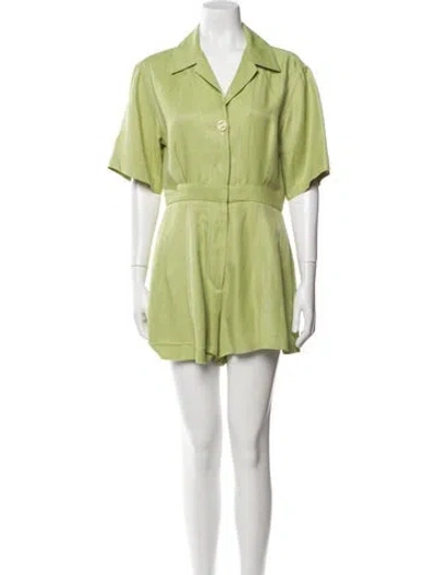 Pre-owned Sandro Romper In Green