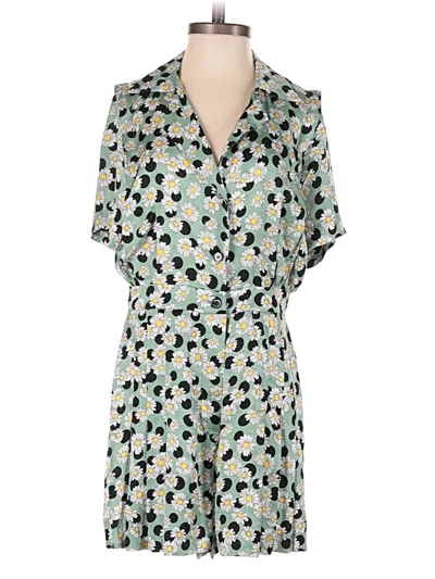 Pre-owned Sandro Romper In Green