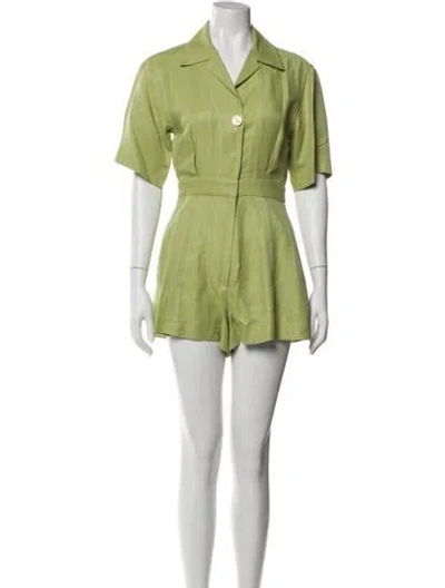 Pre-owned Sandro Romper In Green