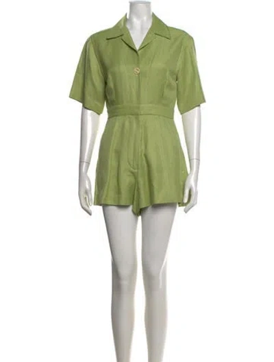 Pre-owned Sandro Romper In Green