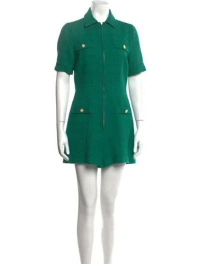 Pre-owned Sandro Romper In Green