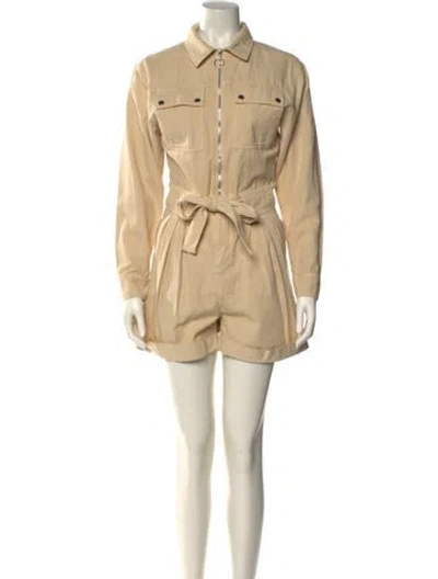 Pre-owned Sandro Romper W/ Tags In Neutral