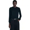 Sandro Emile Ruffled Cardigan In Black