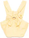 Sandro Ruffled Top In 黄色