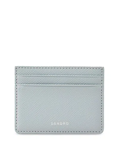 Sandro Saffiano Leather Card Case