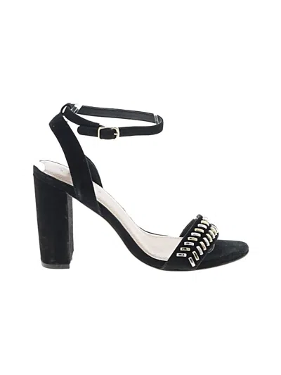 Pre-owned Sandro Sandals In Black