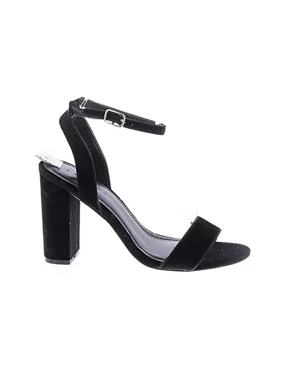 Pre-owned Sandro Sandals In Black