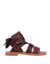 Sandro Sandals In Deep Purple