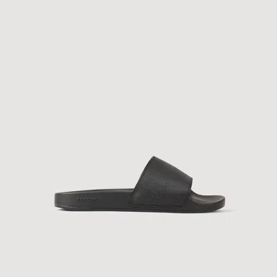 SANDRO SANDALS IN RECONSTITUTED LEATHER