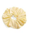 Sandro Satin Scrunchie In Yellow