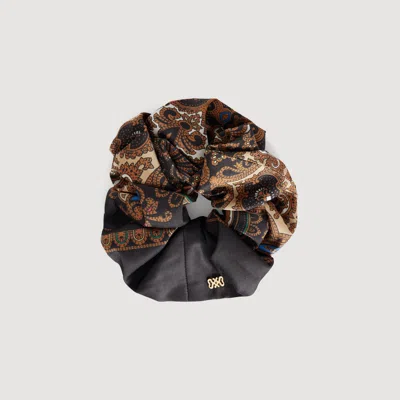 Sandro Scarf Print Scrunchie In Multi