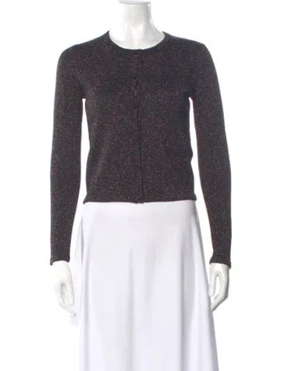 Pre-owned Sandro Scoop Neck Sweater W/ Tags In Multi