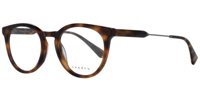 Sandro Sd1005 Men's Glasses, Tortoiseshell, Size 50 In Brown