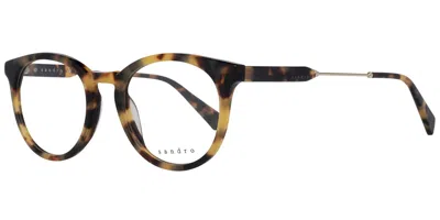 Sandro Sd1005 Men's Glasses, Tortoiseshell, Size 50 In Brown