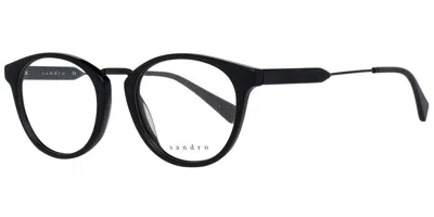 Sandro Sd1006 Men's Glasses, Black, Size 49
