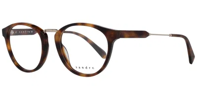 Sandro Sd1006 Men's Glasses, Tortoiseshell, Size 49 In Brown