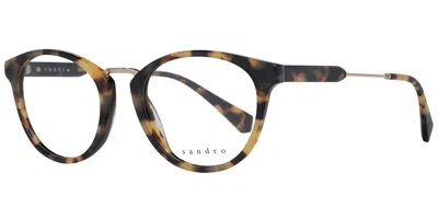 Sandro Sd1006 Men's Glasses, Tortoiseshell, Size 49 In Brown